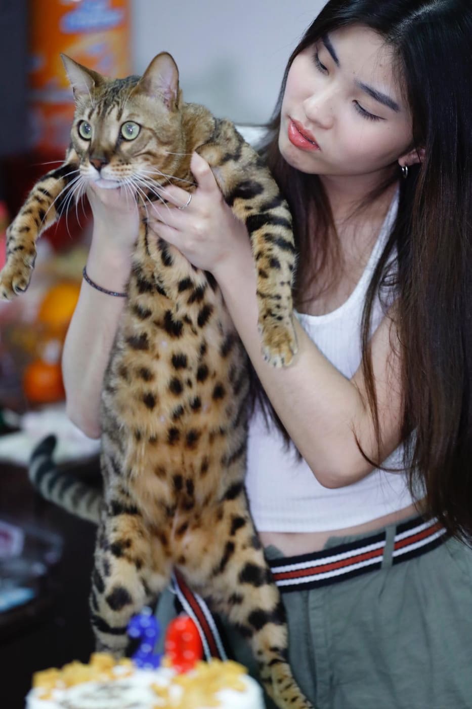 飼主女兒與Tango合照。(受訪者提供) 飼主女兒與Tango合照。(受訪者提供)