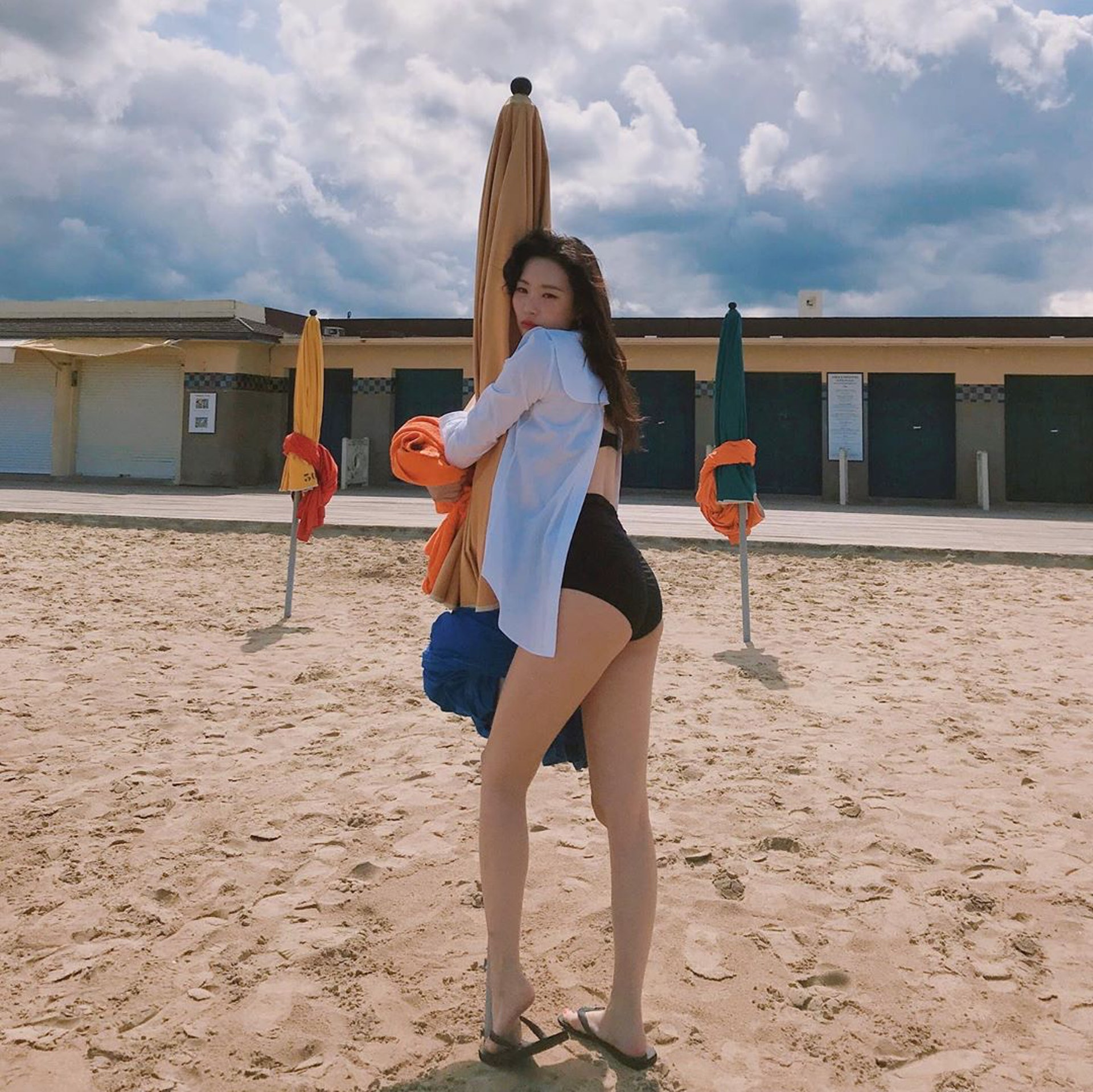 增重後的宣美仍然性感,身材完全沒有走樣。(IG/@miyayeah) 增重後的宣美仍然性感,身材完全沒有走樣。(IG/@miyayeah)