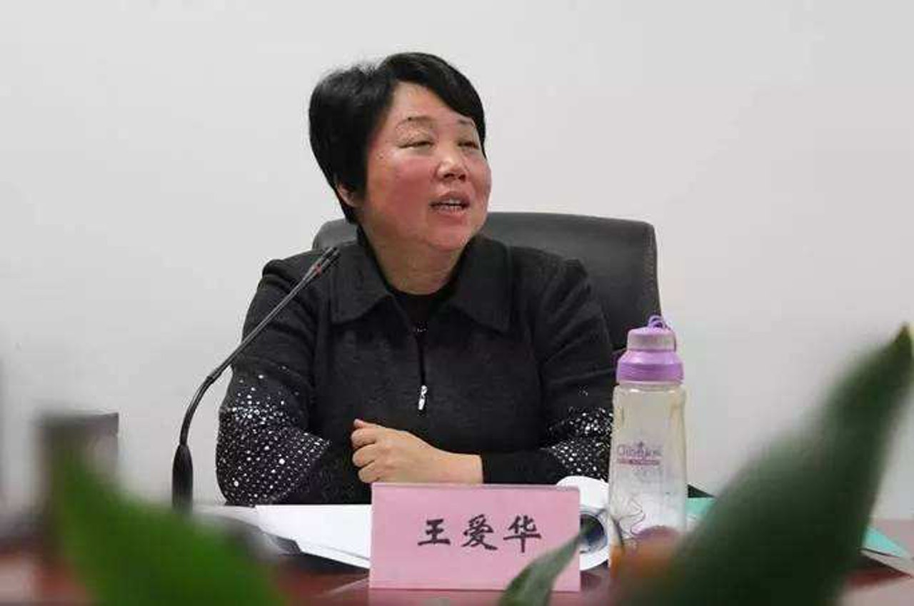王愛曾在一個節目上喊出了「買房就是愛國」的口號。(網絡圖片) 王愛曾在一個節目上喊出了「買房就是愛國」的口號。(網絡圖片)