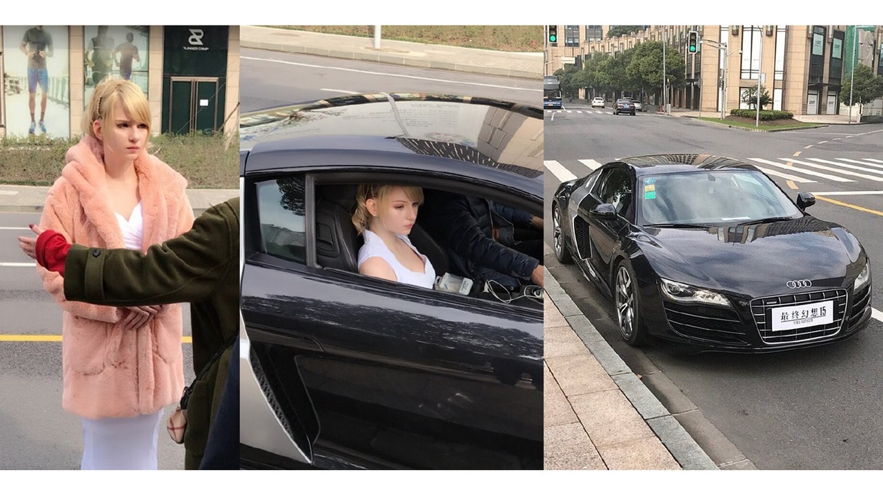 神還原coplay Ffxv 男女主角上海現真身