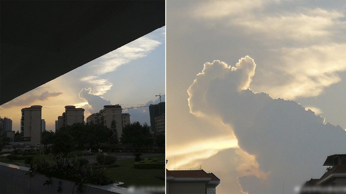 魚鱗雲 天空滿布 高積雲 激似魚鱗網民 傳說中嘅地震雲