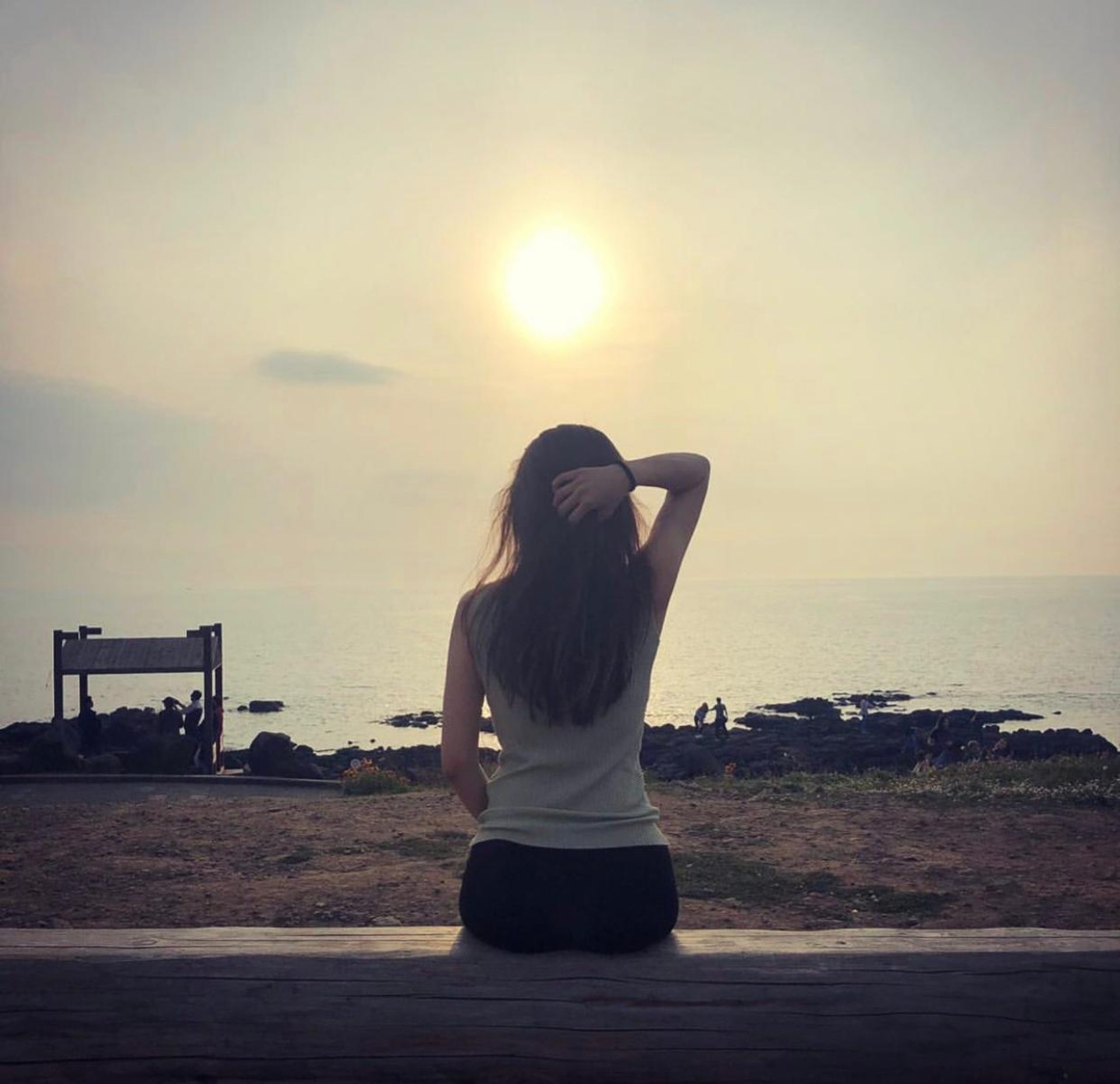 再見日落。(CaCa IG 圖片) 再見日落。(CaCa IG 圖片)