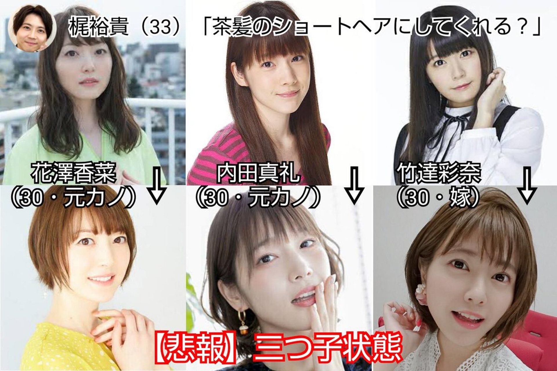 竹達彩奈 梶裕貴歷代聲優女友3個共通點髮型髮色一樣 香港01 開罐 竹達彩奈 梶裕貴歷代聲優女友3個共通點髮型髮色一樣 香港01 開罐