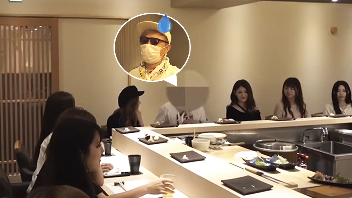 大整蠱！日男網紅帶女友用餐　成間餐廳都係前女友十面埋伏無得避