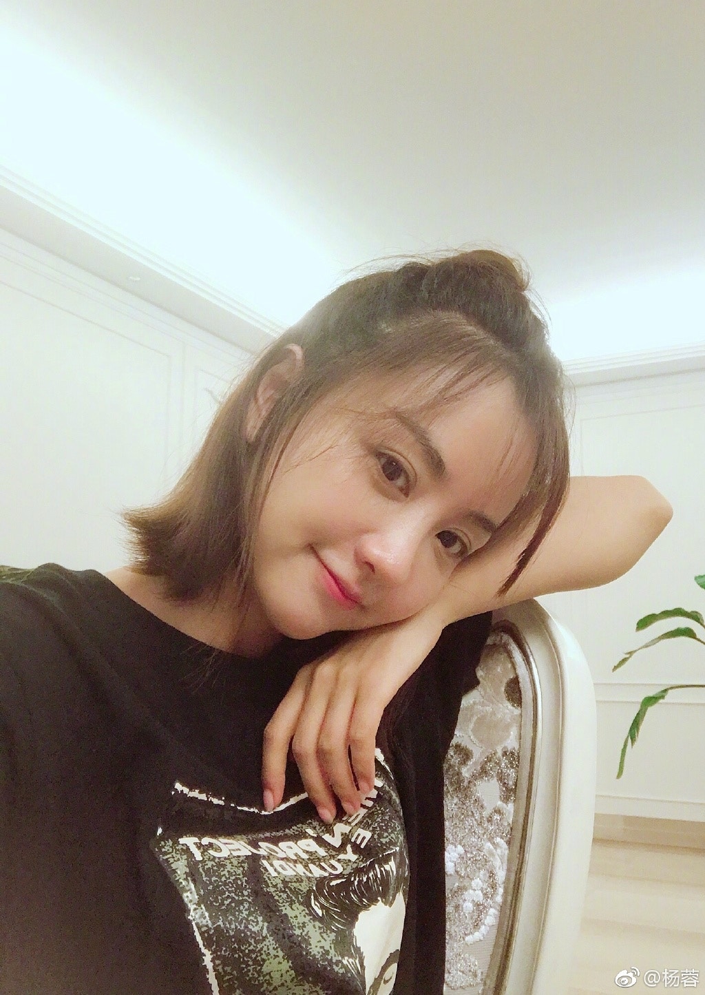 有傳將由楊蓉代替吳謹言。(楊蓉微博圖片)