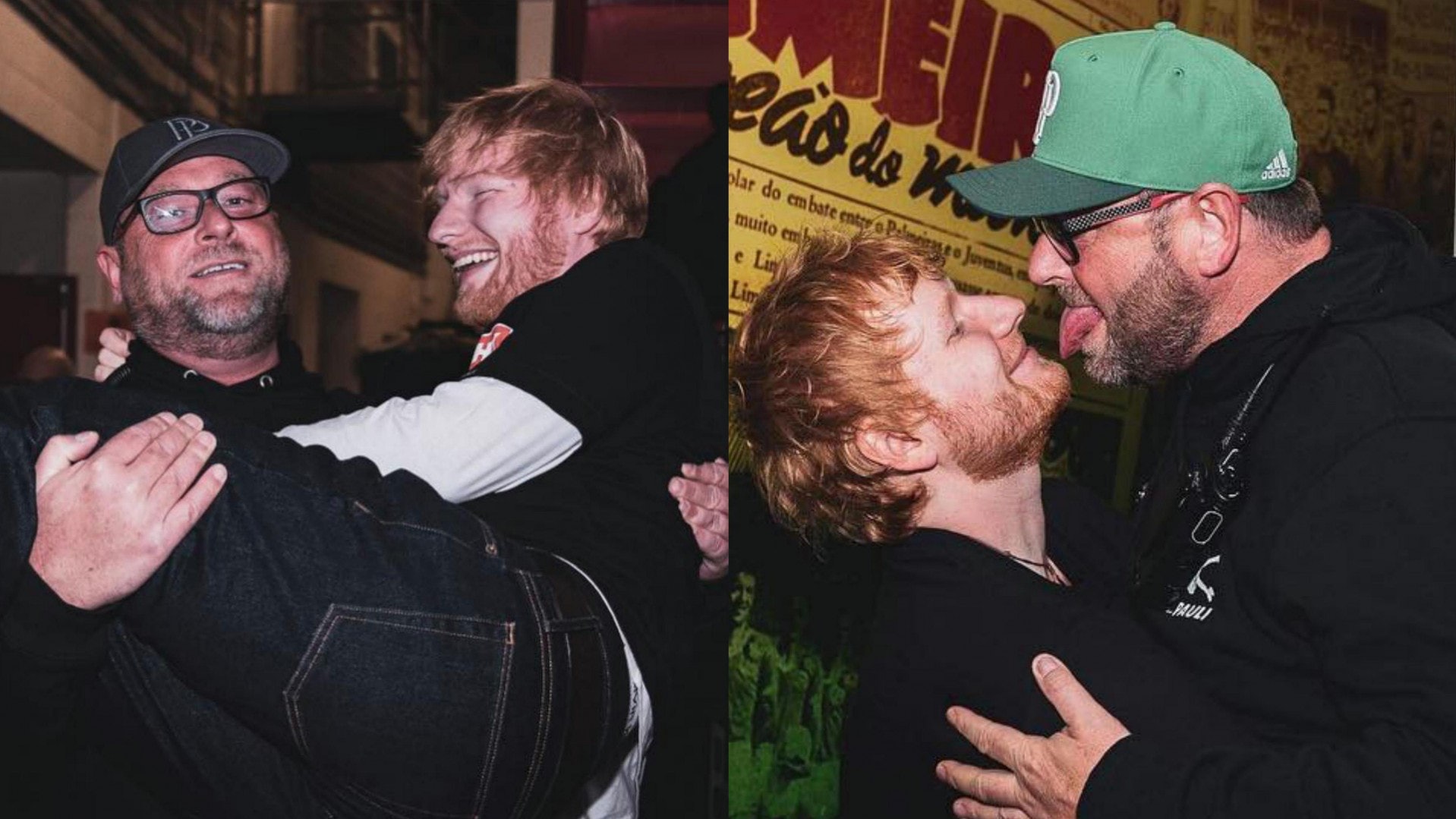 Ed Sheeran保鑣同《這個殺手不太冷》主角撞樣 火速吸納百萬粉絲 Ed Sheeran保鑣同《這個殺手不太冷》主角撞樣 火速吸納百萬粉絲