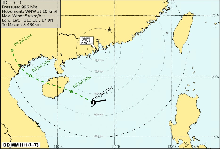 æ¾³é–€æ™šä¸Š10æ™‚æŽ›ä¸€è™Ÿé¢¨çƒæ–™æ˜Žæ—©æ