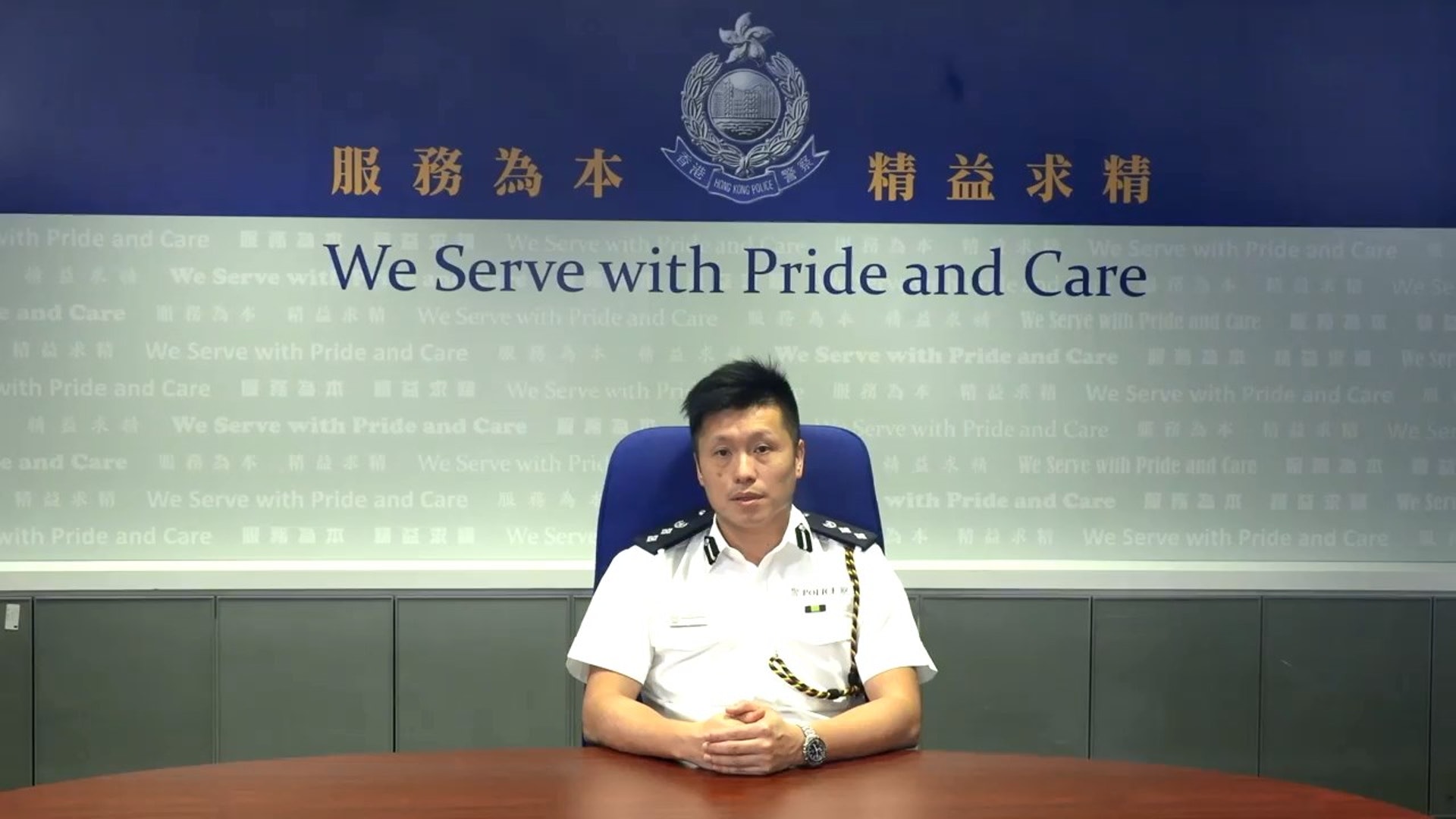 警察公共關係科總警司謝振中,今日(2日)凌晨,在facebook發片澄清指控失實。 警察公共關係科總警司謝振中,今日(2日)凌晨,在facebook發片澄清指控失實。