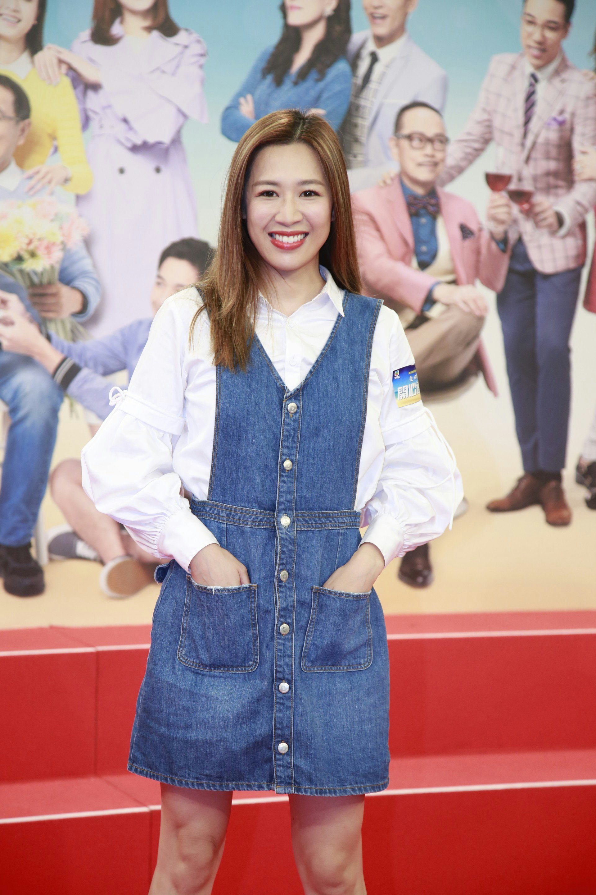 Jennifer接下來在《開心速遞》中將有驚喜演出,她笑言不能透露太多,否則便沒有驚喜,期待大家會收看。(梁碧玲攝) Jennifer接下來在《開心速遞》中將有驚喜演出,她笑言不能透露太多,否則便沒有驚喜,期待大家會收看。(梁碧玲攝)