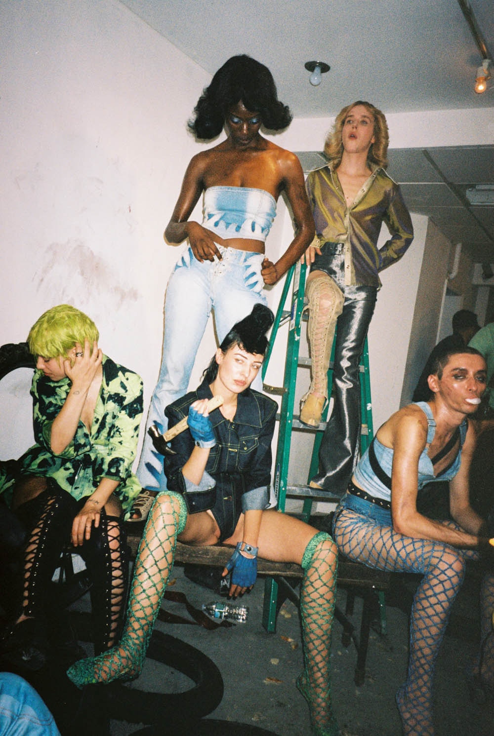 解構主義和拼湊裁片都是Hardeman的拿手好戲。（網上圖片） 