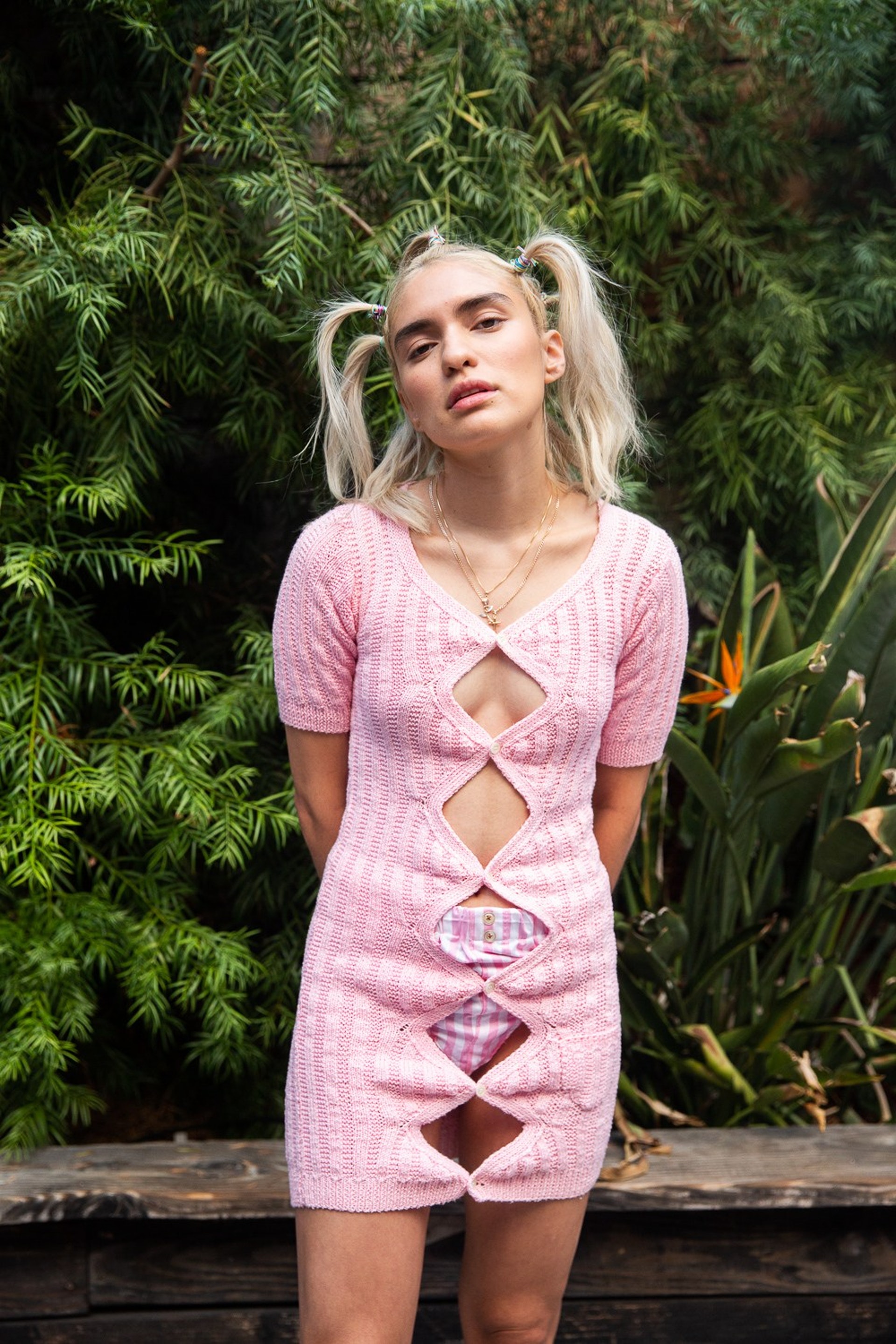 Hardeman波浪型開胸衫。(網上圖片) Hardeman波浪型開胸衫。(網上圖片)