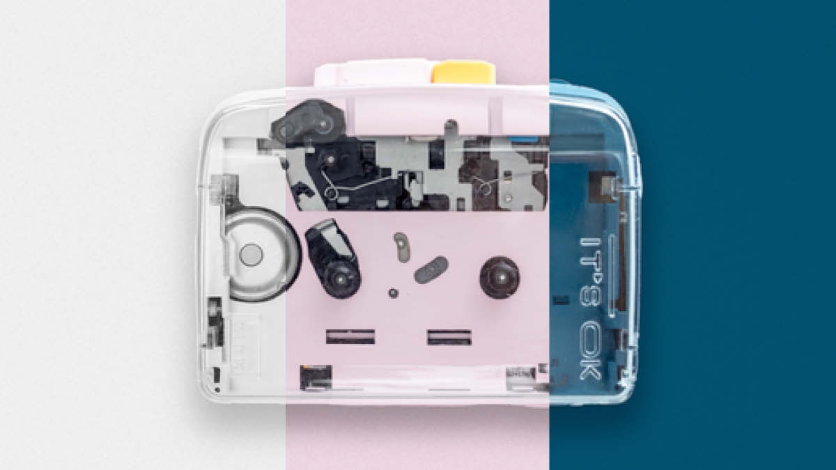 香港設計】本土透明卡式帶機首配藍芽懷舊地浪漫才是正經事