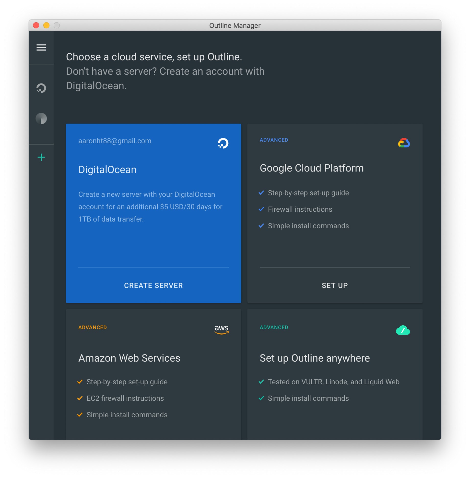 自建vpn伺服器只需30分钟google Outline 实测港版国安法准备 禁闻网