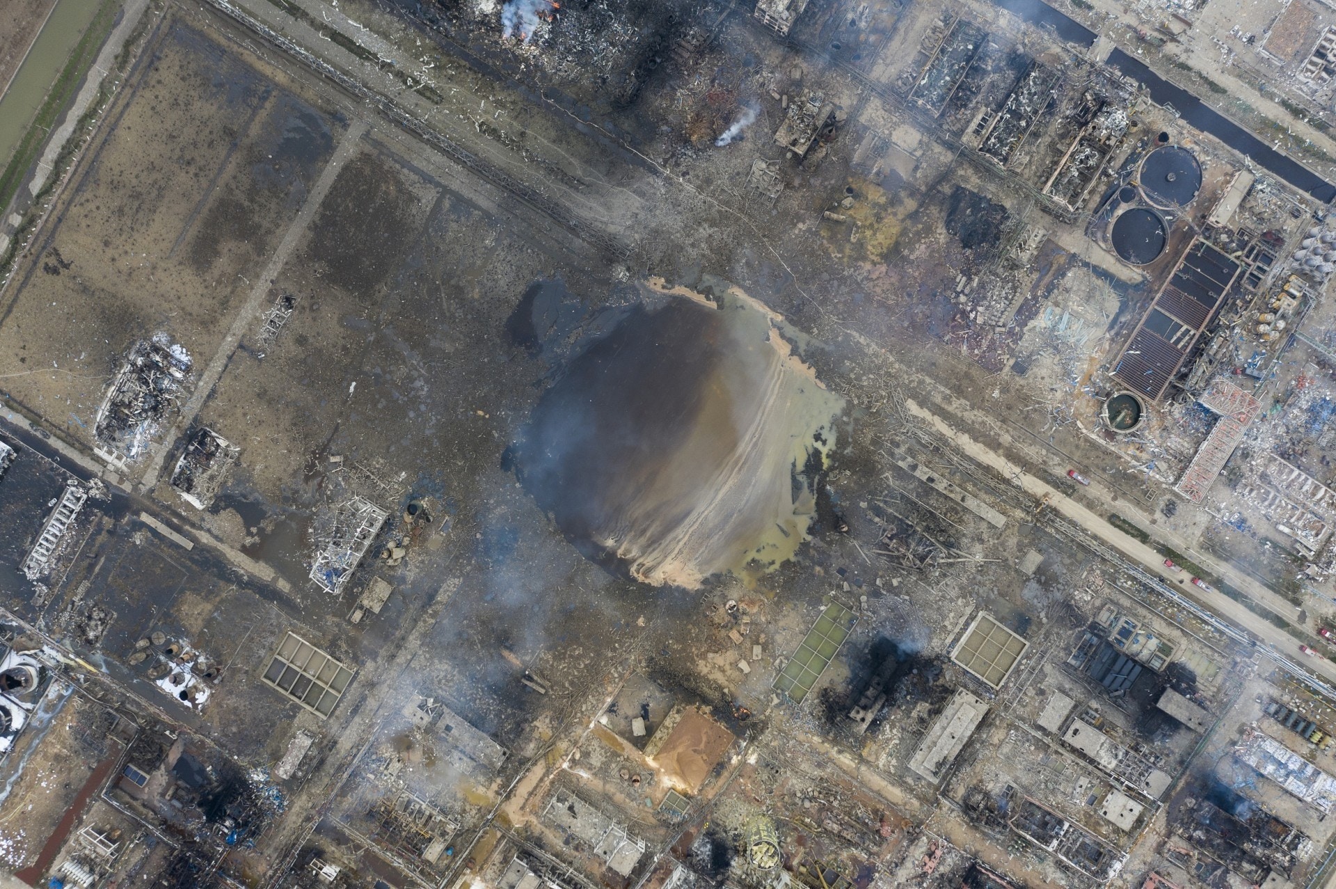 鹽城響水縣天嘉宜化工有限公司3月21日發生大爆炸，造成78人身亡。（資料圖片）