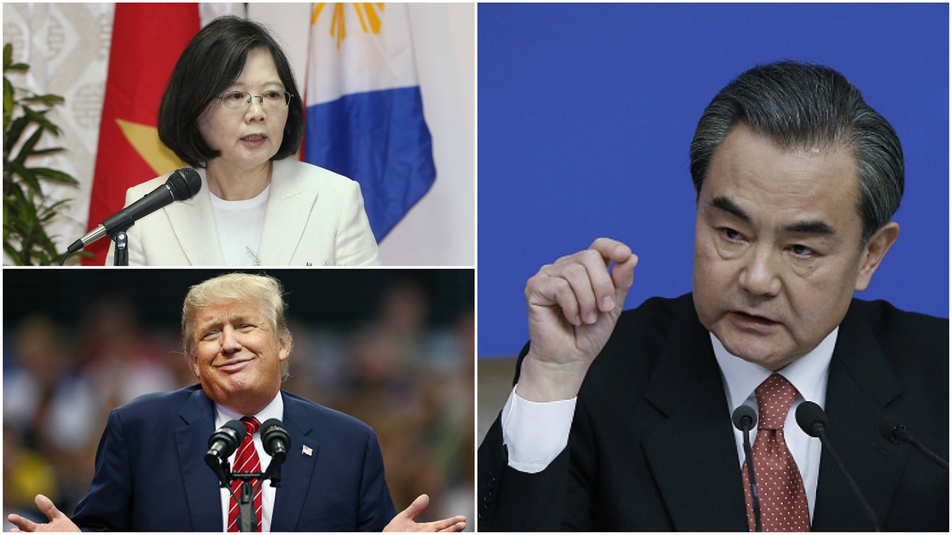 美媒猜測特朗普和蔡英文的通話會激怒中方,令中方認為是美國刻意為之。王毅剛剛回應,稱認為這只是台灣搞的小動作,不會改變美國一直以來堅持的一中原則。(資料圖片) 美媒猜測特朗普和蔡英文的通話會激怒中方,令中方認為是美國刻意為之。王毅剛剛回應,稱認為這只是台灣搞的小動作,不會改變美國一直以來堅持的一中原則。(資料圖片)