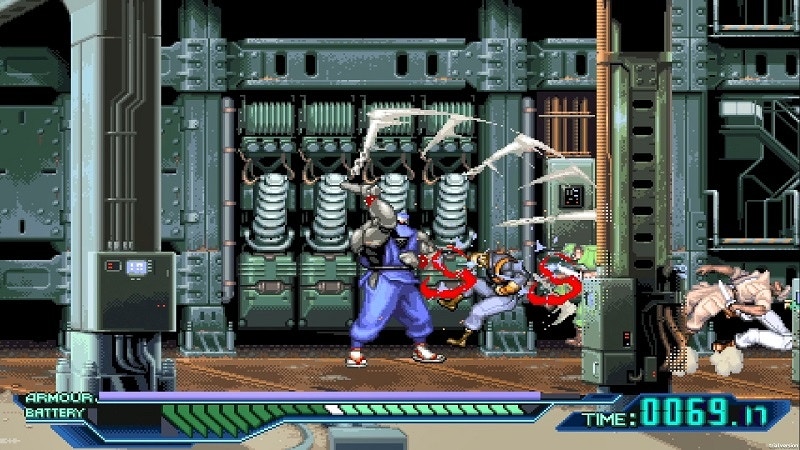 （《THE NINJA SAVIORS：戰士歸來》畫面）