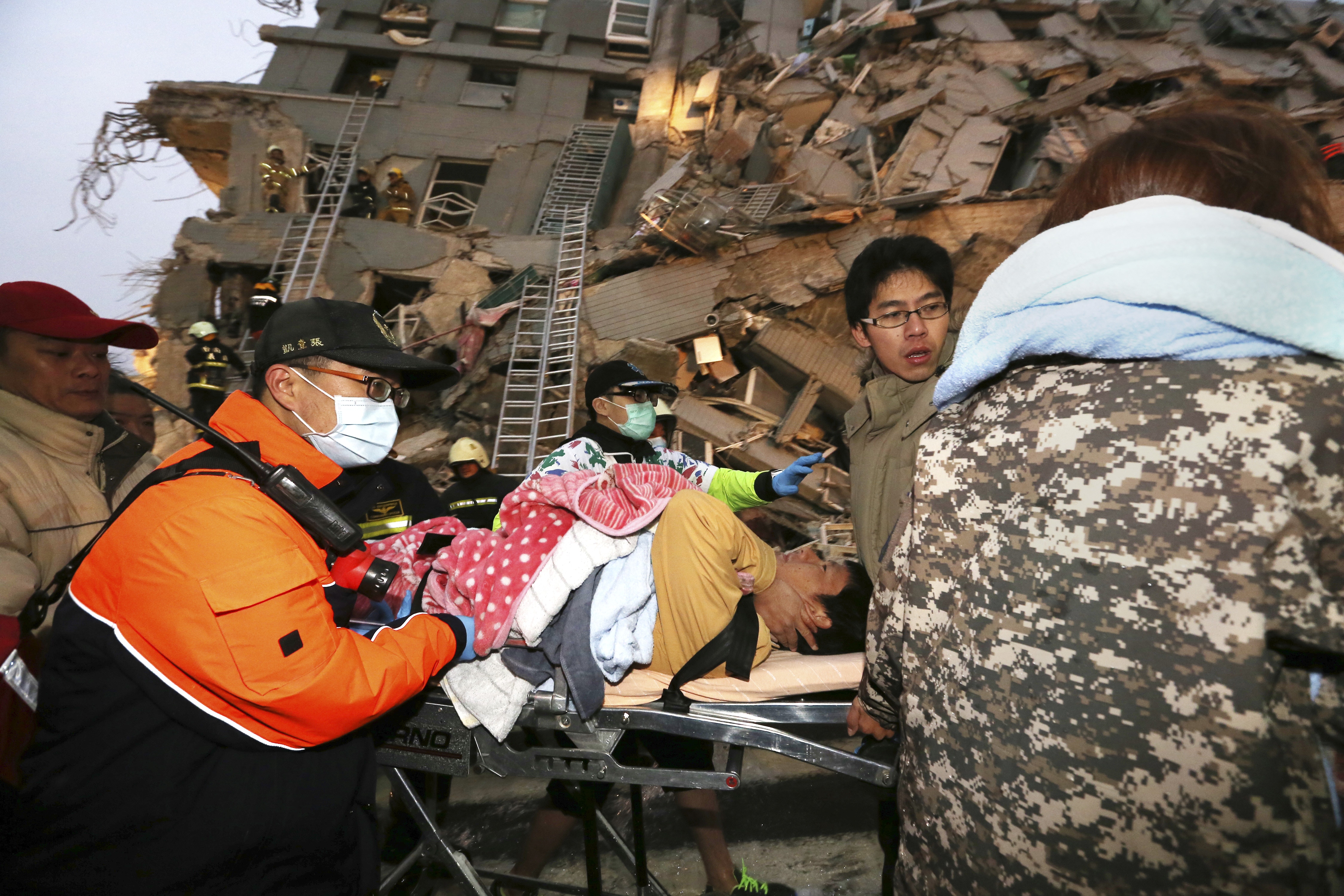 【南台灣地震】建築物倒塌　多人被困失蹤（附倒塌樓宇分佈圖）