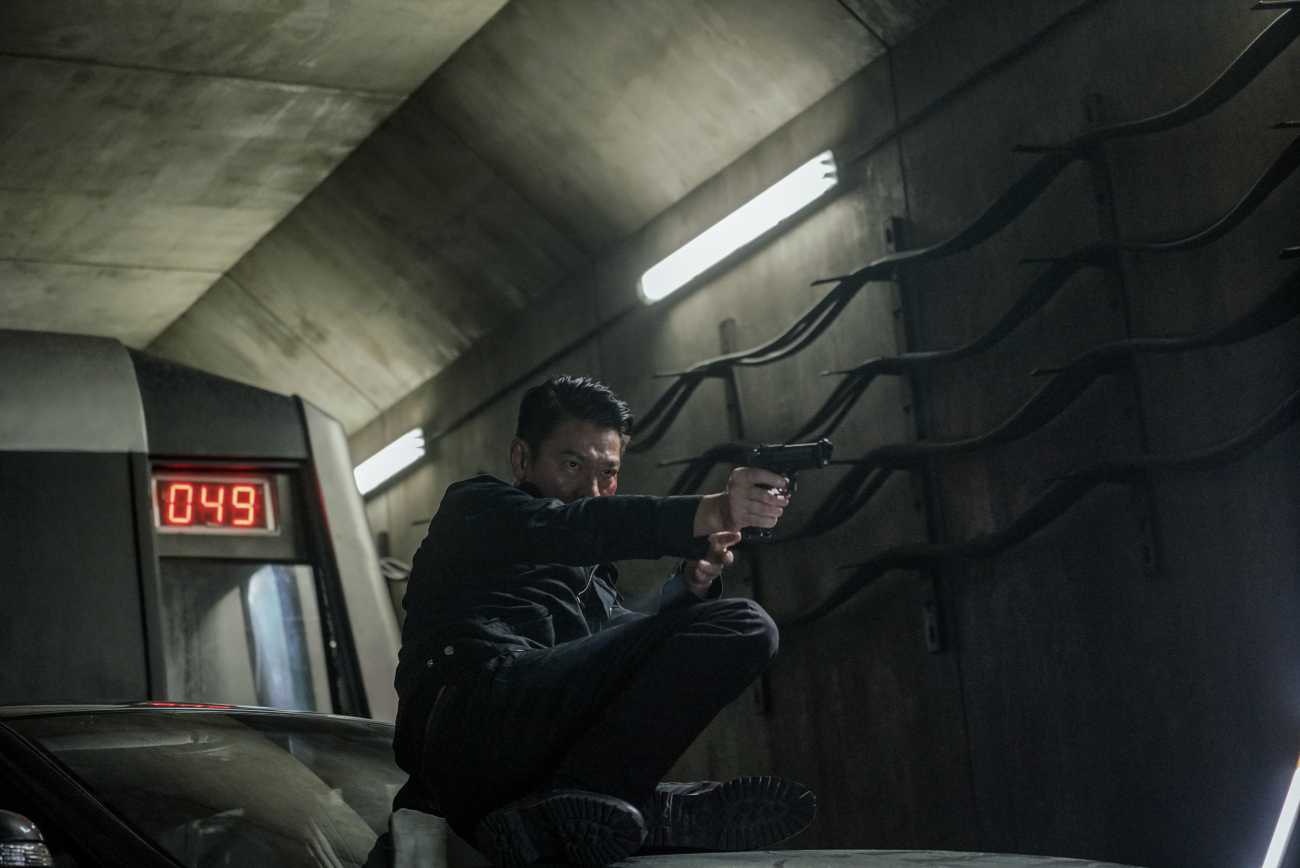 監制兼主演的華仔對譏演很有信心。(《掃毒2天地對決》劇照)