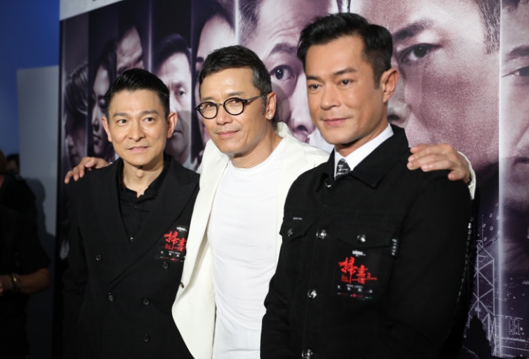 古仔指這次這首主題曲他看見後非常喜歡，很感謝華仔的邀請。（葉兆康攝）