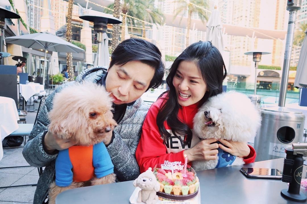 早前,張美妮與丈夫為叻叻興祝10歲生日。(張美妮IG圖片) 早前,張美妮與丈夫為叻叻興祝10歲生日。(張美妮IG圖片)