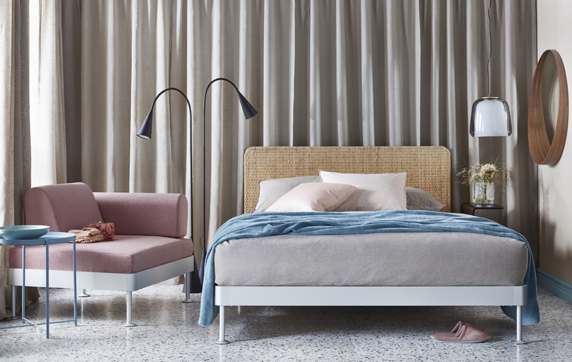 一絲不苟的睡房代表主人控制欲強(IKEA) 一絲不苟的睡房代表主人控制欲強(IKEA)