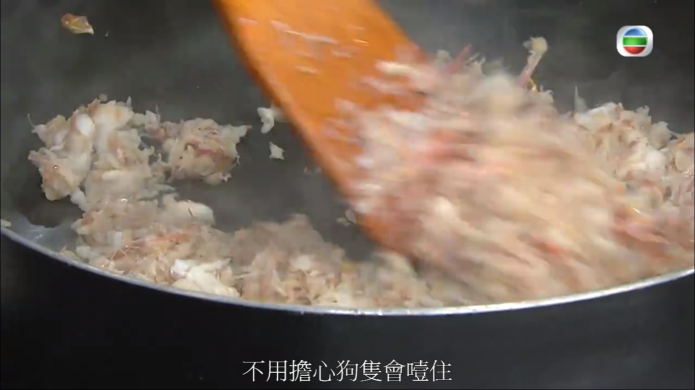 而不用擔心狗會鯁骨。(節目截圖) 而不用擔心狗會鯁骨。(節目截圖)