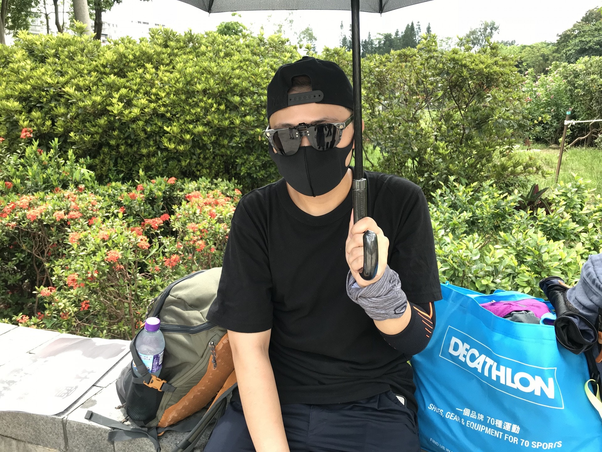 歐陽小姐指，如日後政府仍不作出回應，市民應發起更多不合作運動。(鄭翠碧攝)