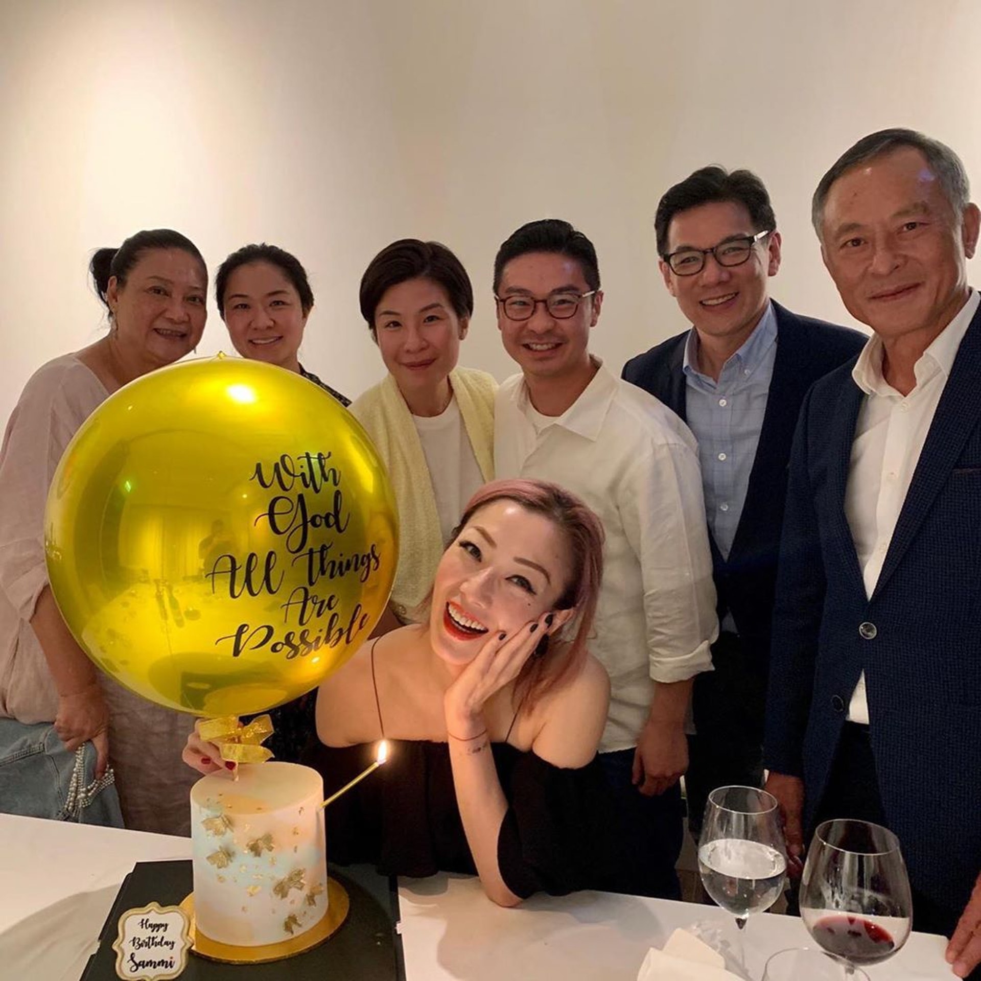 Sammi 仲有大半個月先47歲生日,杜琪峰已經率先同佢慶祝生日。(IG圖片/sammi_chengsauman) Sammi 仲有大半個月先47歲生日,杜琪峰已經率先同佢慶祝生日。(IG圖片/sammi_chengsauman)