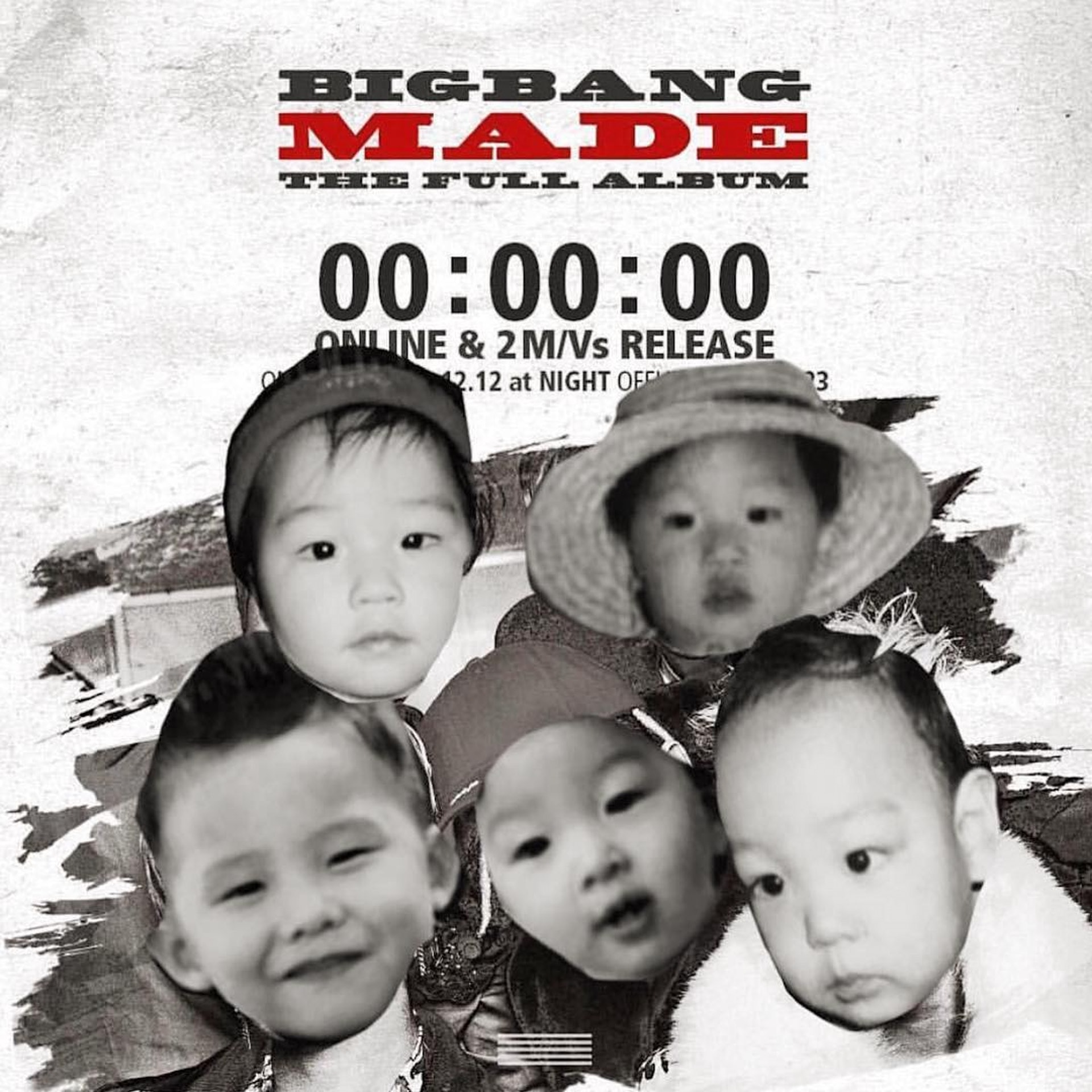 BIGBANG新碟兒童版海報,係咪好可愛呢?(T.O.P Instagram圖片) BIGBANG新碟兒童版海報,係咪好可愛呢?(T.O.P Instagram圖片)