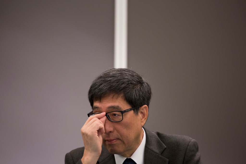 城大校長郭位今日下午與學生閉門會見。（資料圖片）