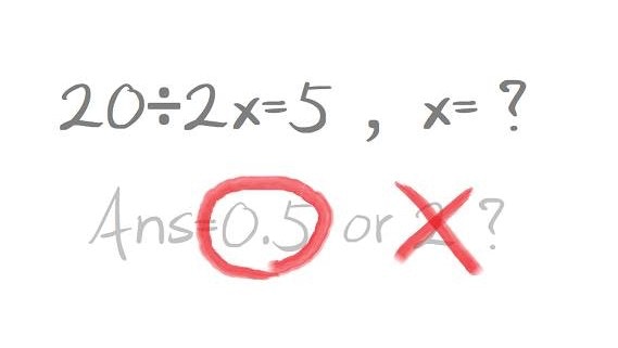 一條小學數學題搞到老師都r爆頭 2x 5 你又計到幾多 香港01 開罐