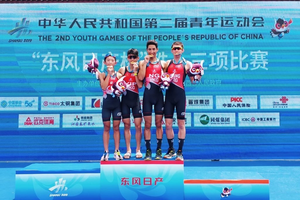 【全青運】三鐵代表伍泰龍奪香港首金 馬術兩將晉盛裝舞步決賽