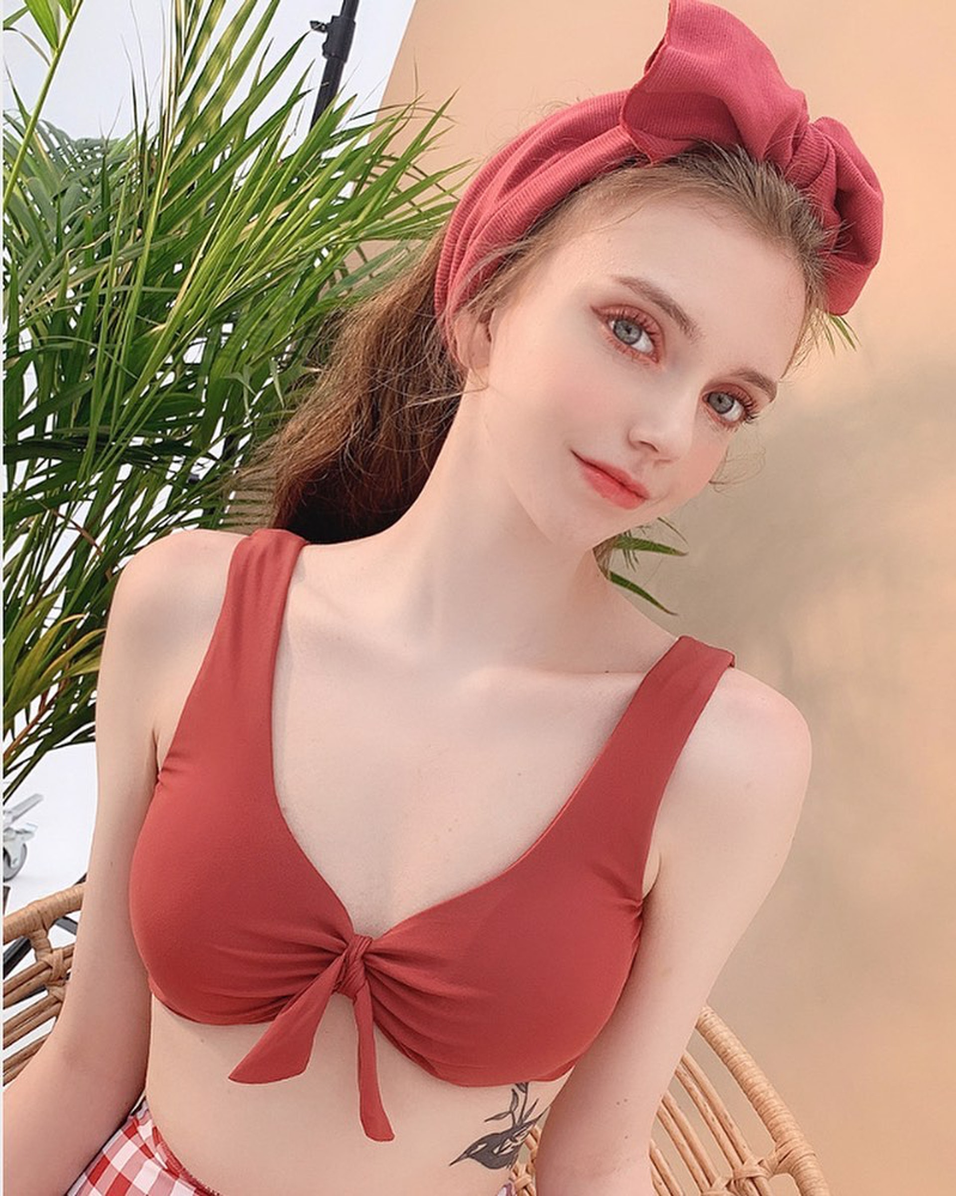 Chloe是德藉混血兒,現在是韓國公司Chuu的模特兒。(ig「chuu__chloe」圖片) Chloe是德藉混血兒,現在是韓國公司Chuu的模特兒。(ig「chuu__chloe」圖片)