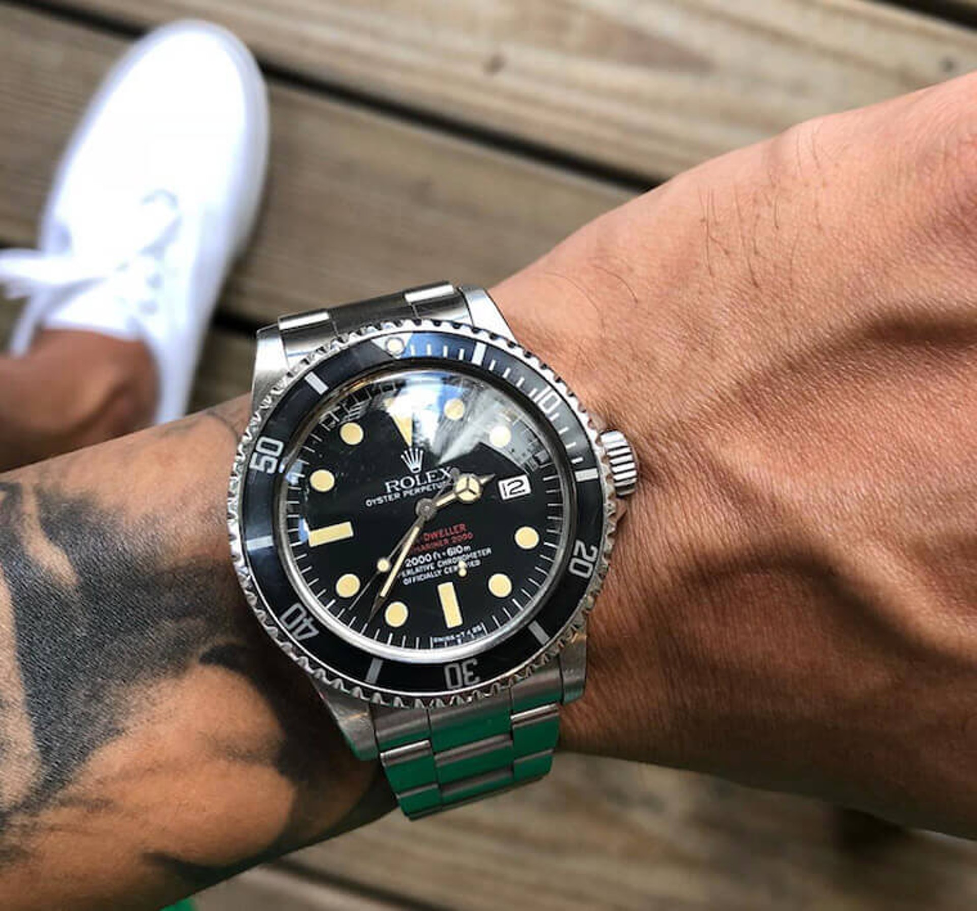 Sea-Dweller鬼王(圖片來源:lok666@IG) Sea-Dweller鬼王(圖片來源:lok666@IG)