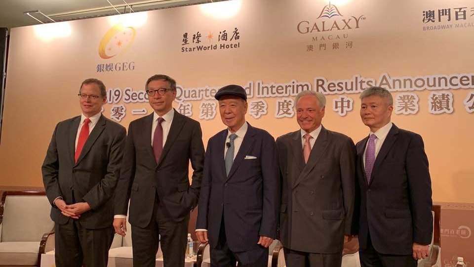 銀娛呂志和對澳門前景有信心 呂耀東﹕多發展中場業務 銀娛呂志和對澳門前景有信心 呂耀東﹕多發展中場業務