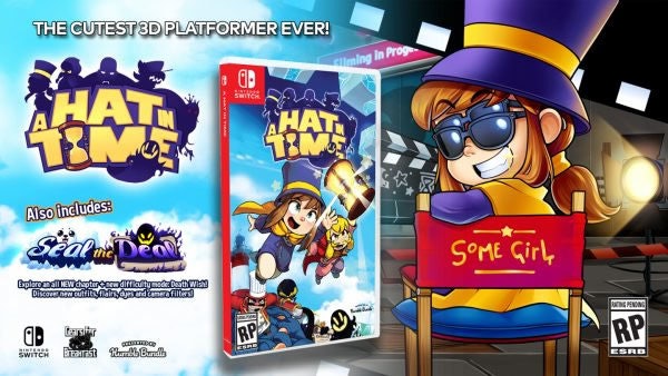 《A Hat in Time》Switch移植 3D 動作遊戲海外版發售日公開 《A Hat in Time》Switch移植 3D 動作遊戲海外版發售日公開