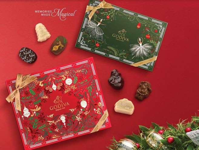 聖誕佳節，最好就是與至愛分享甜蜜時光。（圖片來源﹕Godiva）