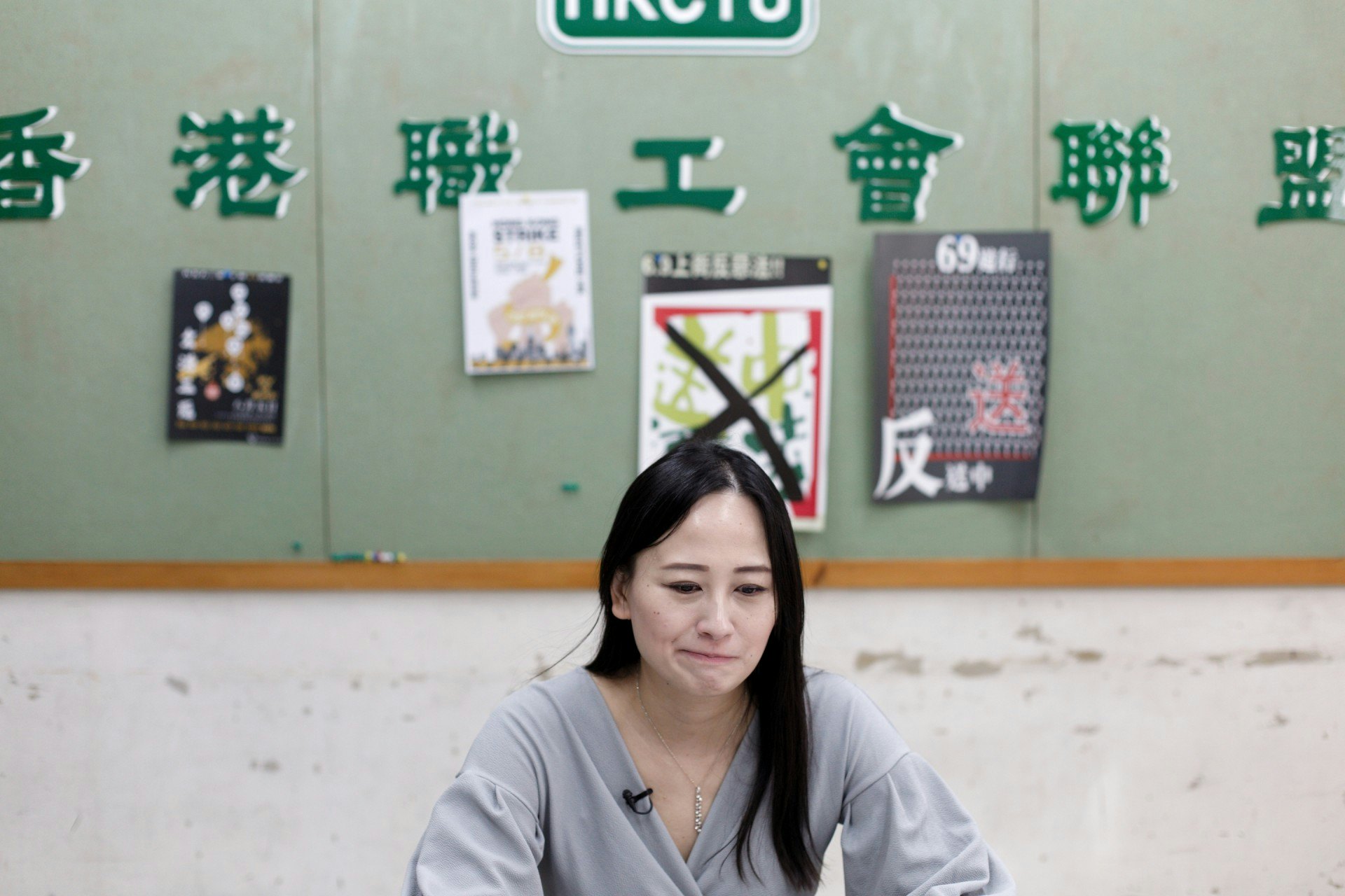 對未來,施安娜本來打算在40歲後繼續工作,但現時經已夢碎。(黃寶瑩攝) 對未來,施安娜本來打算在40歲後繼續工作,但現時經已夢碎。(黃寶瑩攝)