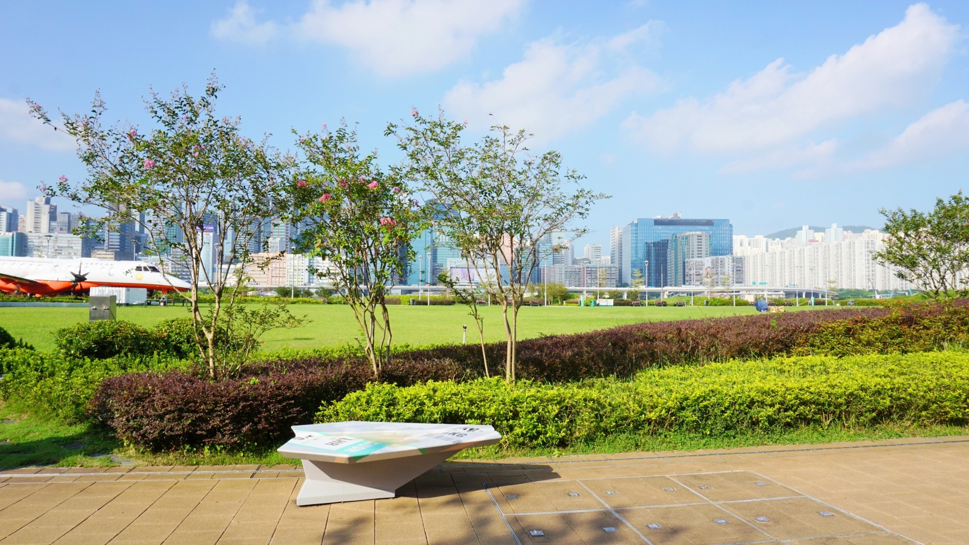 場內約有15張座椅。（何穎琪攝）