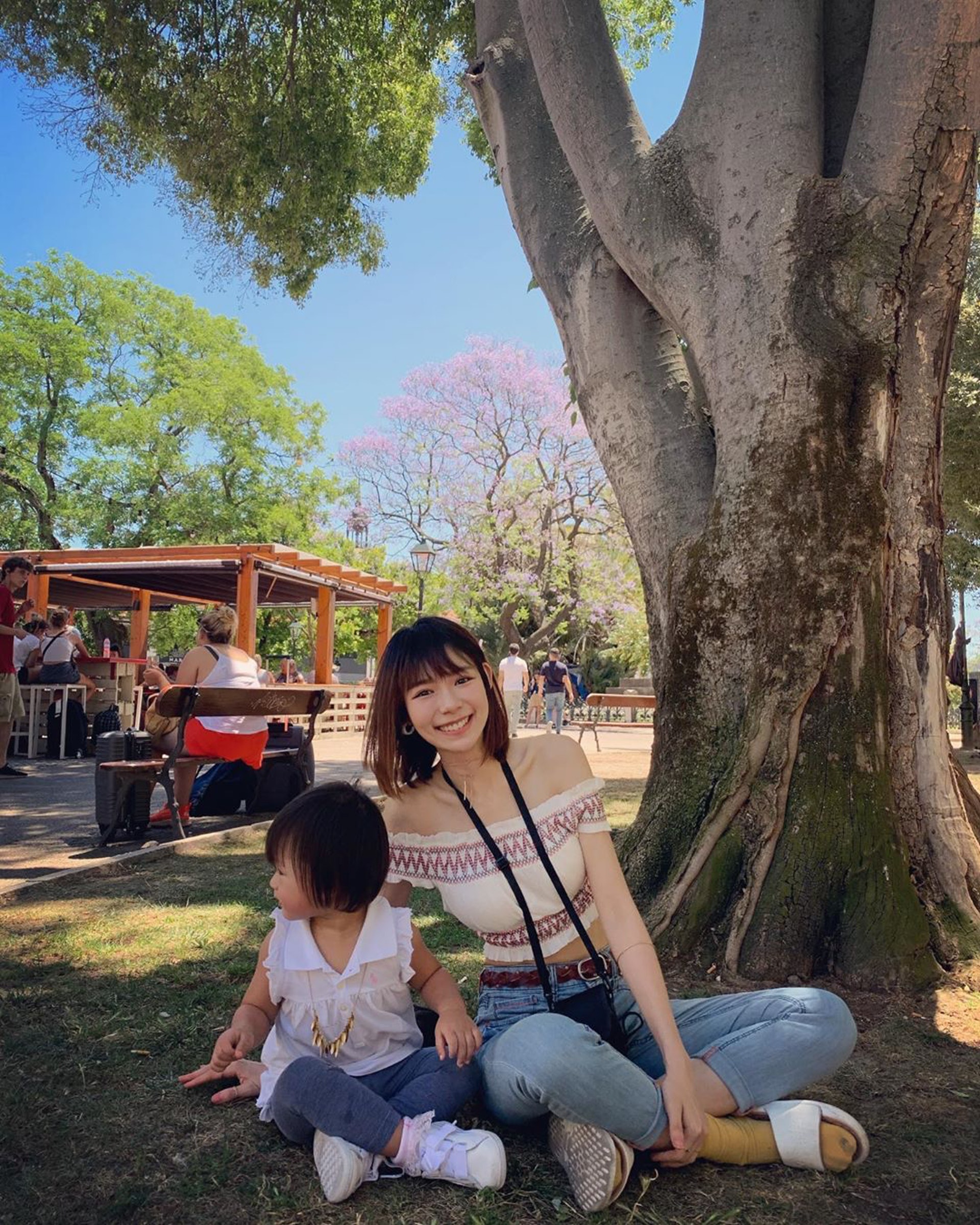 笑容甜美。(IG@minchen333) 笑容甜美。(IG@minchen333)