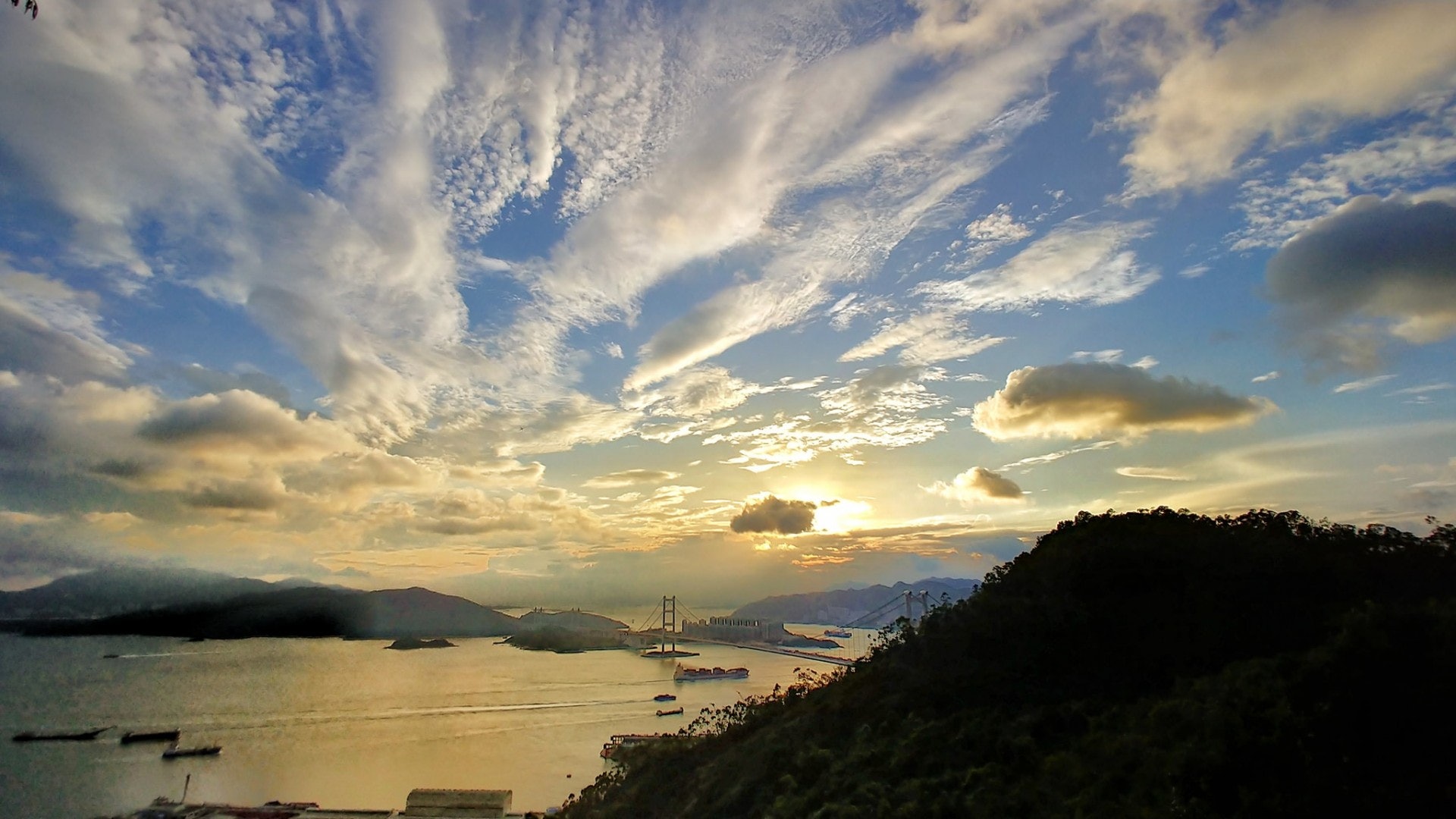 青欣山日落靚景(小牛牛授權使用) 青欣山日落靚景(小牛牛授權使用)