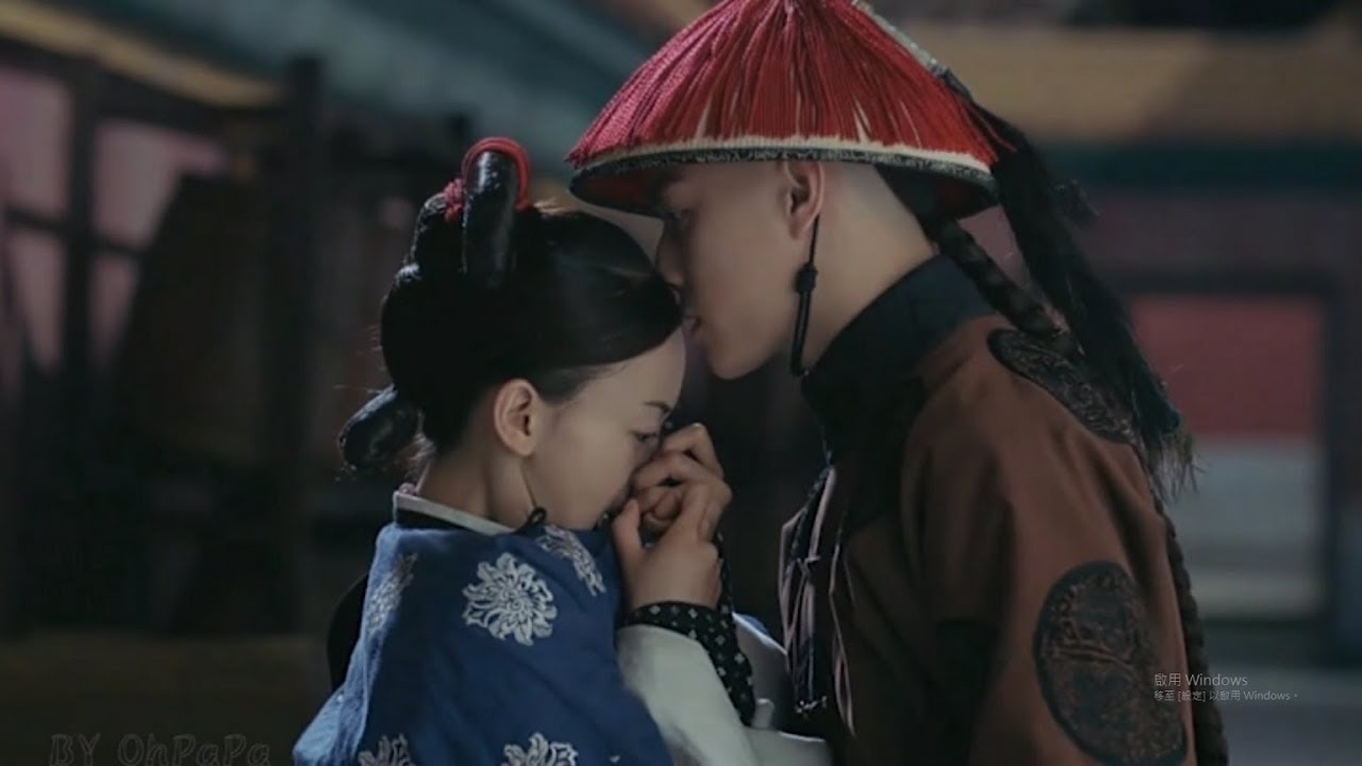 曾與魏瓔珞無比接近成為一對(《延禧攻略》劇照)