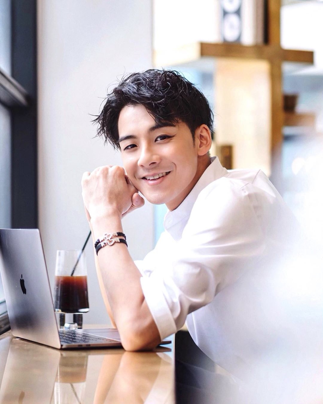 Dickson雖然緋聞多多，但形象乖仔。(ig@yuduck圖片)