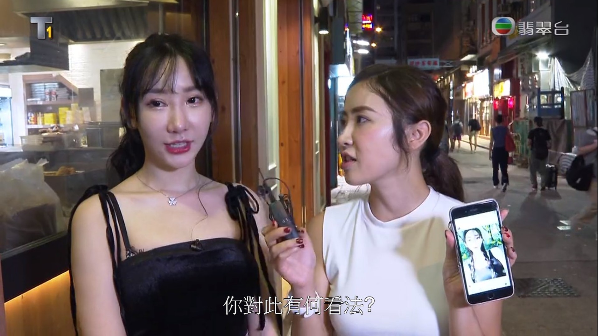 俾人讚真人靚過上鏡,Cammi表示開心。(螢幕截圖) 俾人讚真人靚過上鏡,Cammi表示開心。(螢幕截圖)