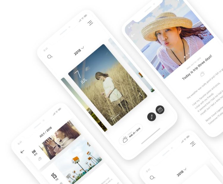 （《卡片日記》App Store官方截圖）