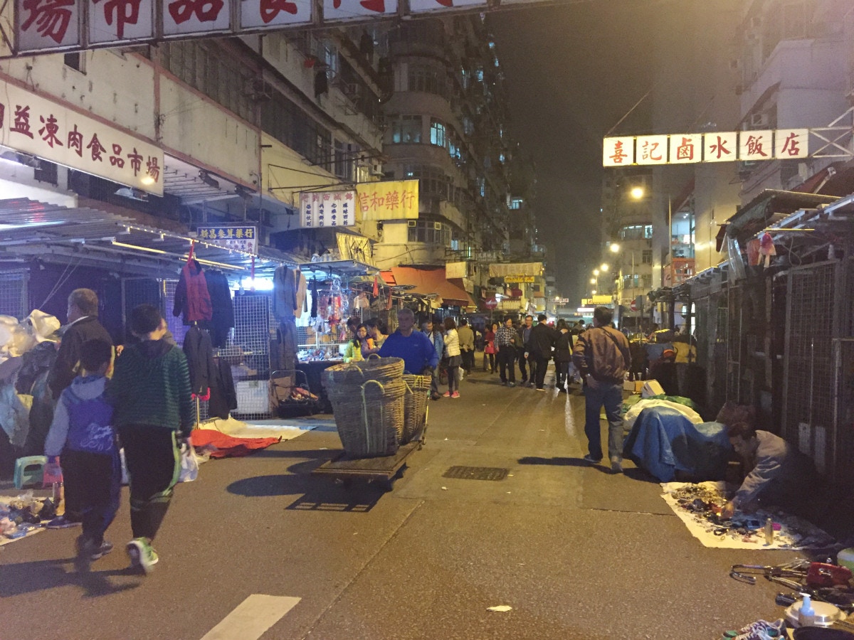 【來稿】沒有燈飾的聖誕夜：北河街夜市