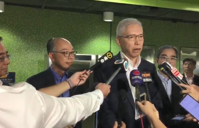 港鐵主席歐陽伯權稱，港鐵是本港交通系統最重要的一環。（蔡正邦攝）