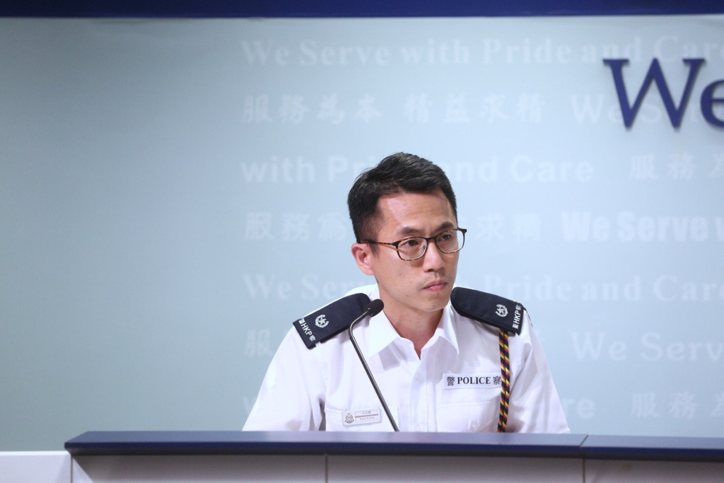 警方行動部警司方志堅指，會按地點劃分計算使用警棍宗數。（資料圖片 / 歐嘉樂攝）