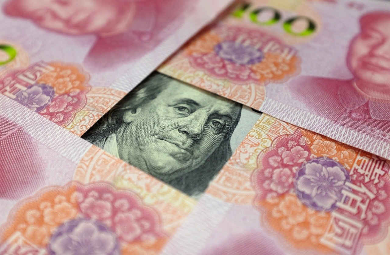 強美元震盪】人民幣貨幣籃首降美元權重