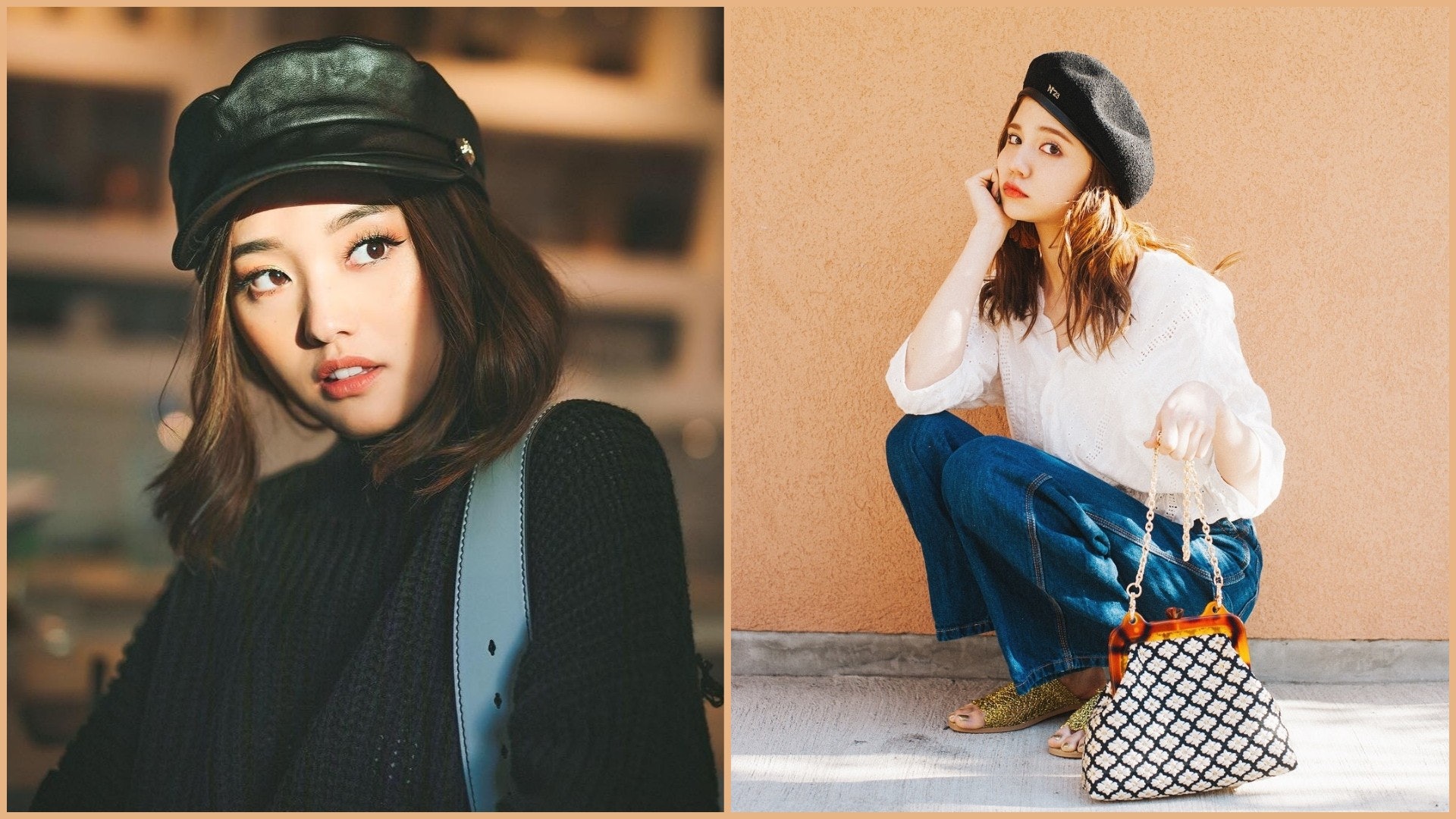 Chic U 2q日系文藝復古刺繡小偷帽子女日系春夏百搭可反戴鴨舌帽貝雷帽男 Yahoo奇摩拍賣